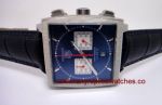 Fake Tag Heuer Monaco Chronograph Calibre 12 Blue Dial / Blue leather Watch
